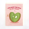 Kiwi To My Heart Valentine Card