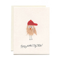 Handcrafted Owl Father's Day Card