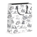 Cartoon Cats Medium Gift Bag