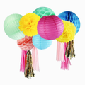 Honeycomb & Tassel Wall Decor