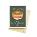 Everything Bagel Birthday Card