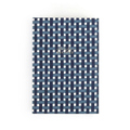 Navy Gingham Heirloom Recipe Book
