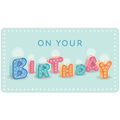 Birthday Candles Money Card