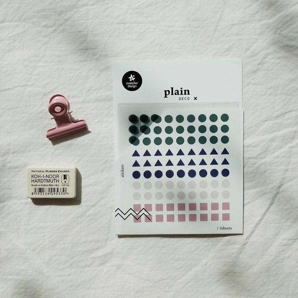 Suatelier Design Small Dots & Triangles Stickers