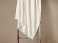 Landis Alpaca Throw in Ivory