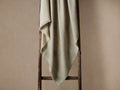 Baby Alpaca Throw in Fog