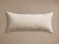 Boucle Lumbar Pillow Cover in Ivory