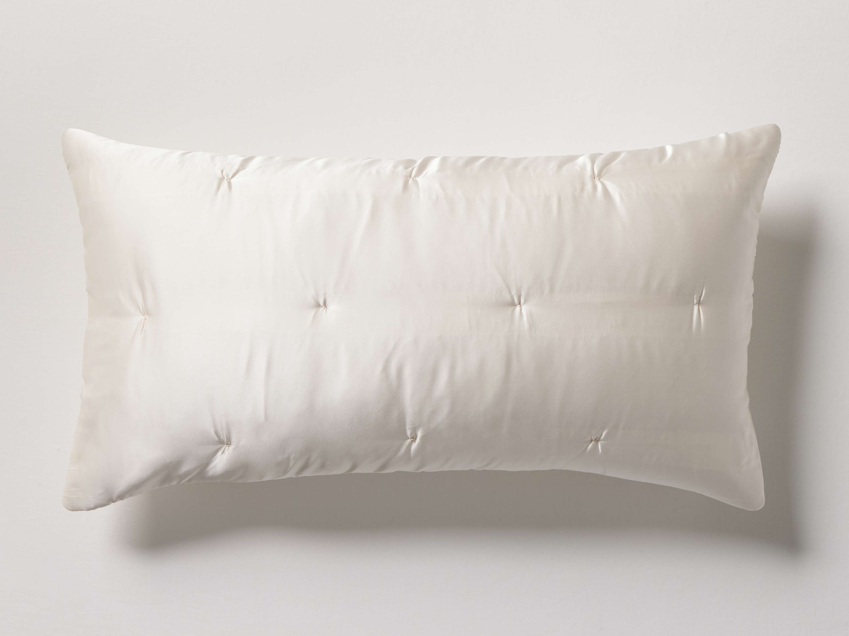 Hand-Tucked Silk Sham