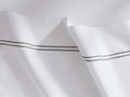 Italian Embroidered Percale Flat Sheet