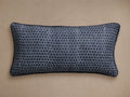Joni Printed Raw Silk Lumbar Pillow Cover