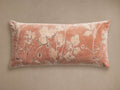 Kaylan Embroidered Botanical Lumbar Pillow