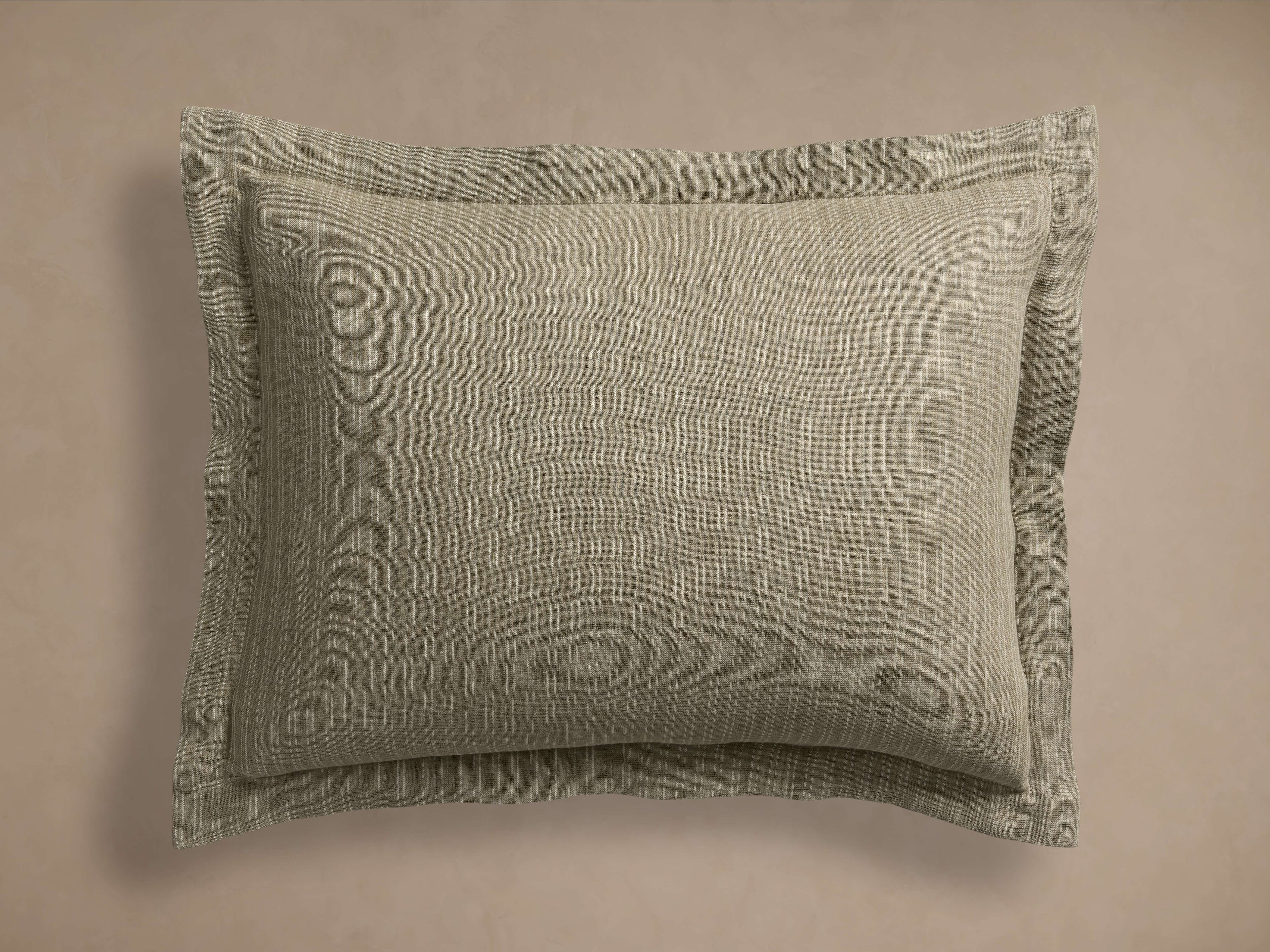 Laviss Stripe Sham in Mink