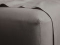 Italian Garment-Dyed Linen Fitted Queen Sheet in Mink