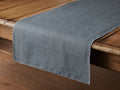 Linen Table Runner in Slate