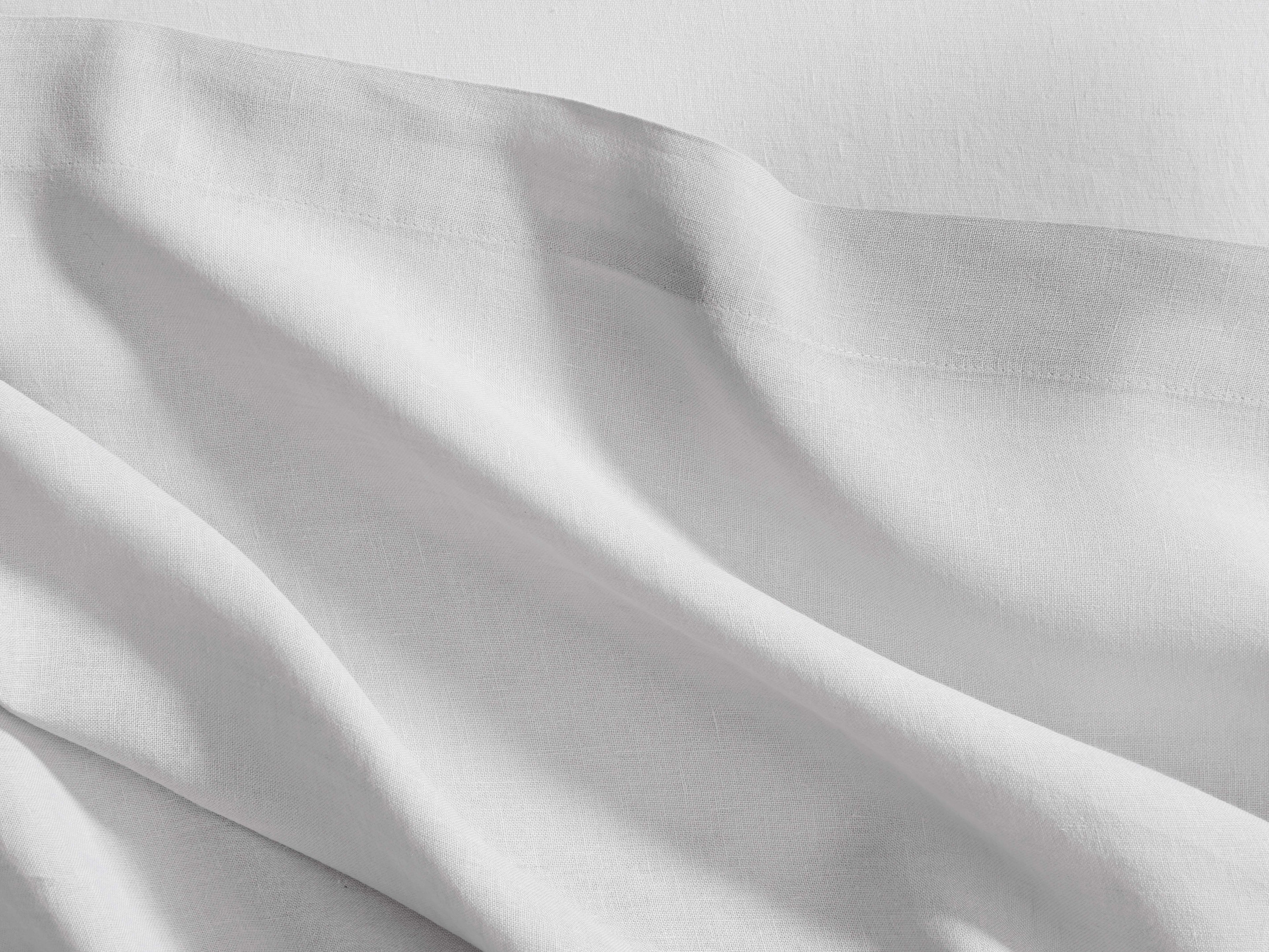 Italian Garment-Dyed Linen Flat Sheet
