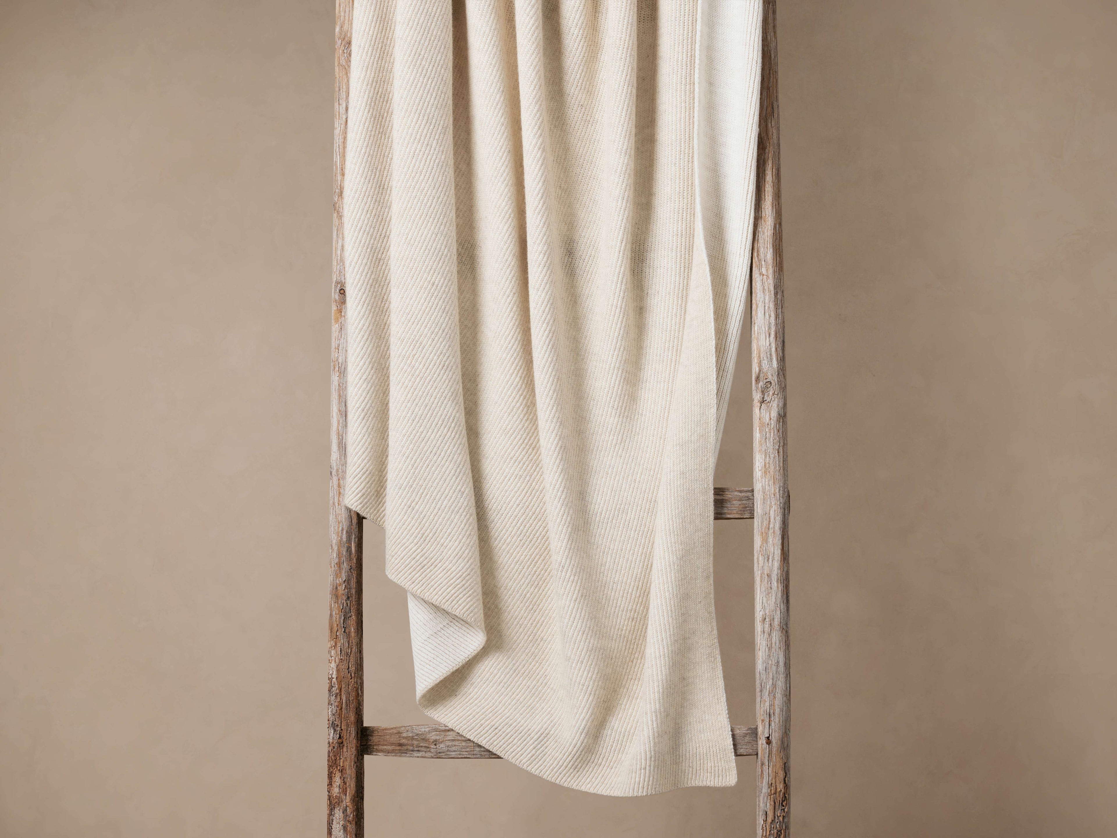 Merin Ribbed Knit Throw