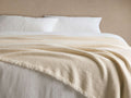 Merino Wool Boucle Bed Blanket