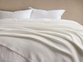 Paden Linen Ribbed Bed Blanket