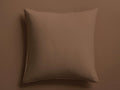 Italian Garment-Dyed Percale Sham in Clay