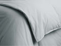 Italian Garment-Dyed Percale Duvet in Sky
