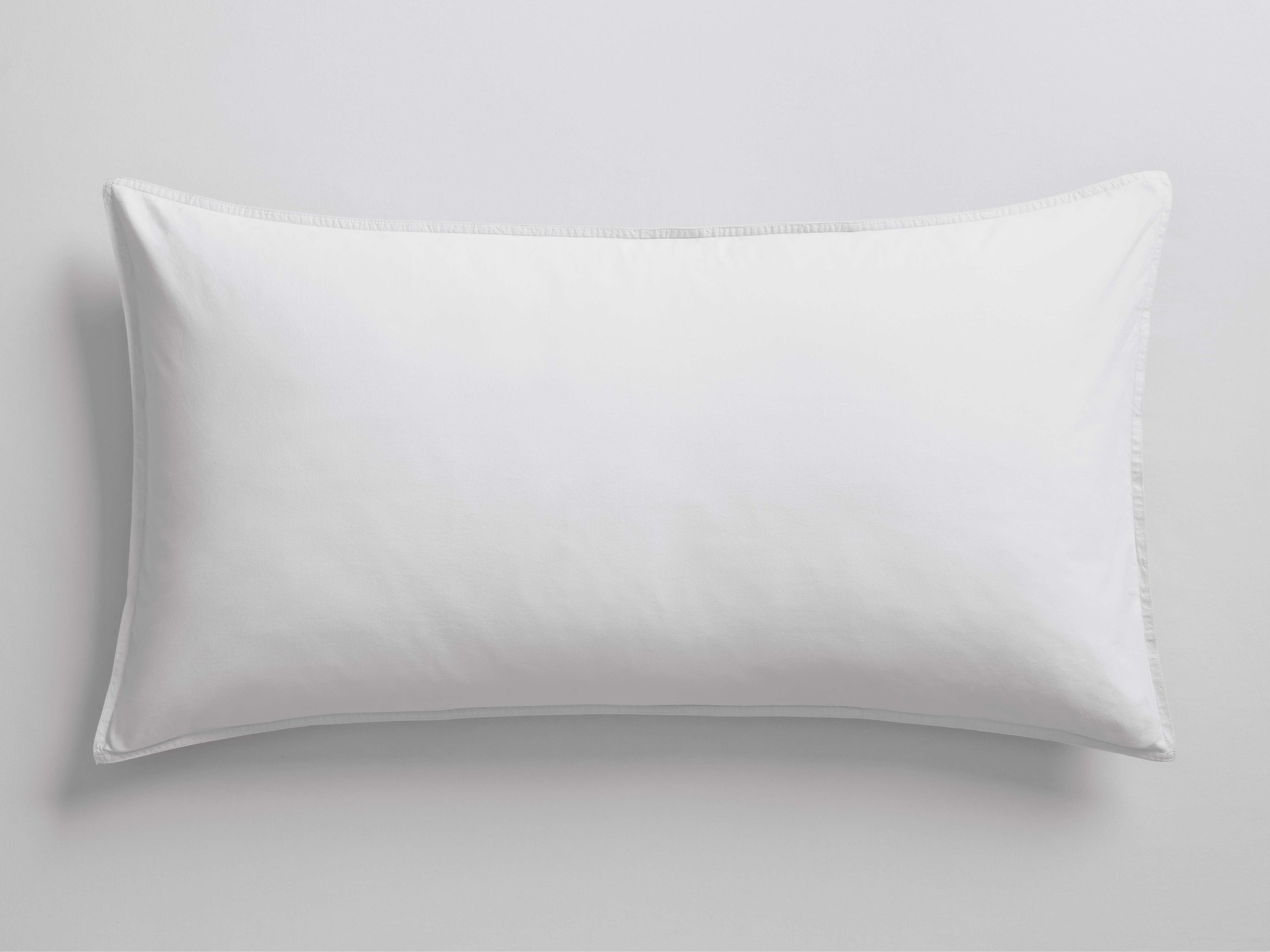 Italian Garment-Dyed Percale Sham