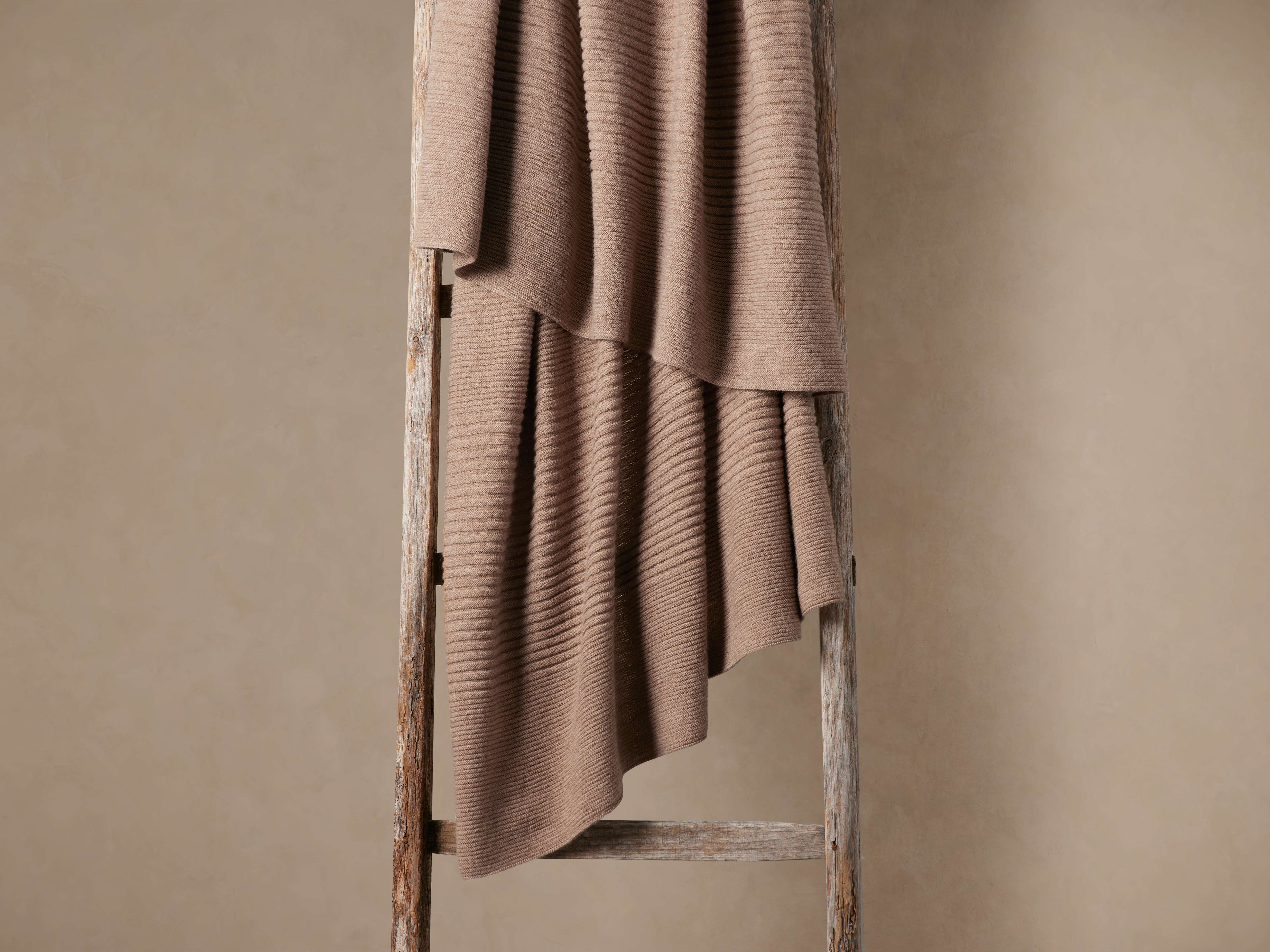 Rib Knit Throw