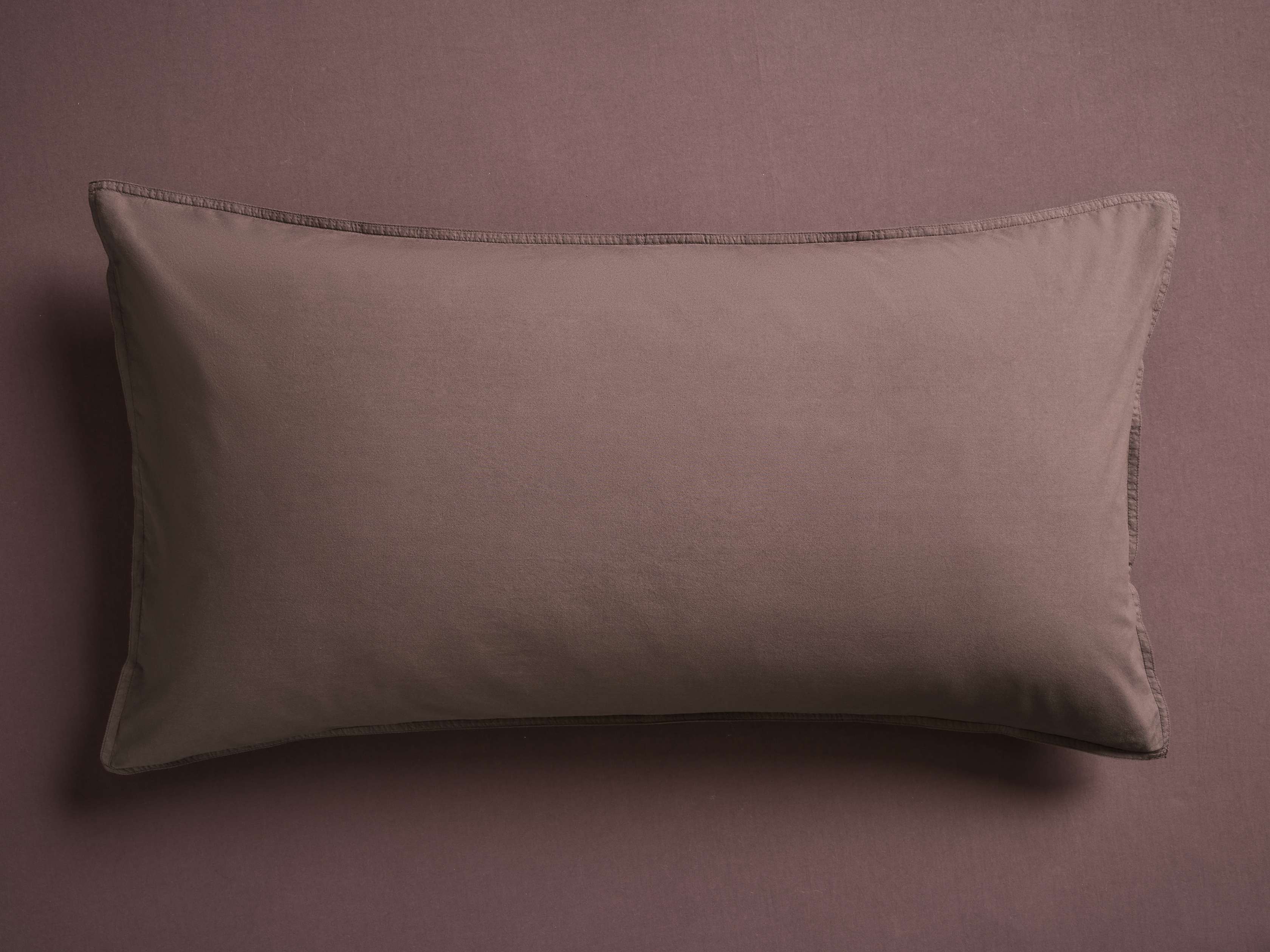 Italian Garment-Dyed Sateen Sham