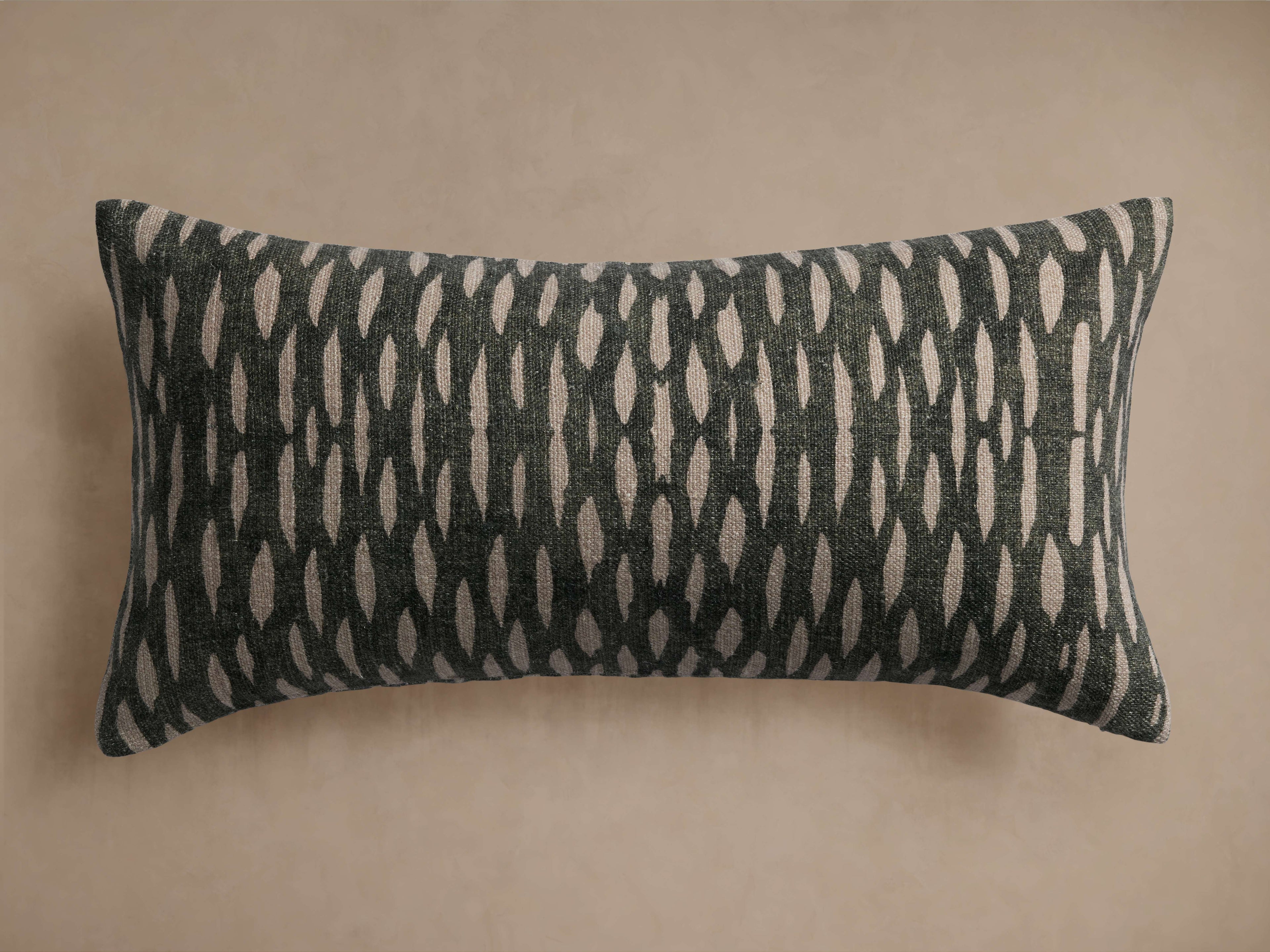 Satia Lumbar Pillow Cover in Pacific