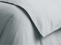 Italian Garment-Dyed Sateen Duvet in Sky