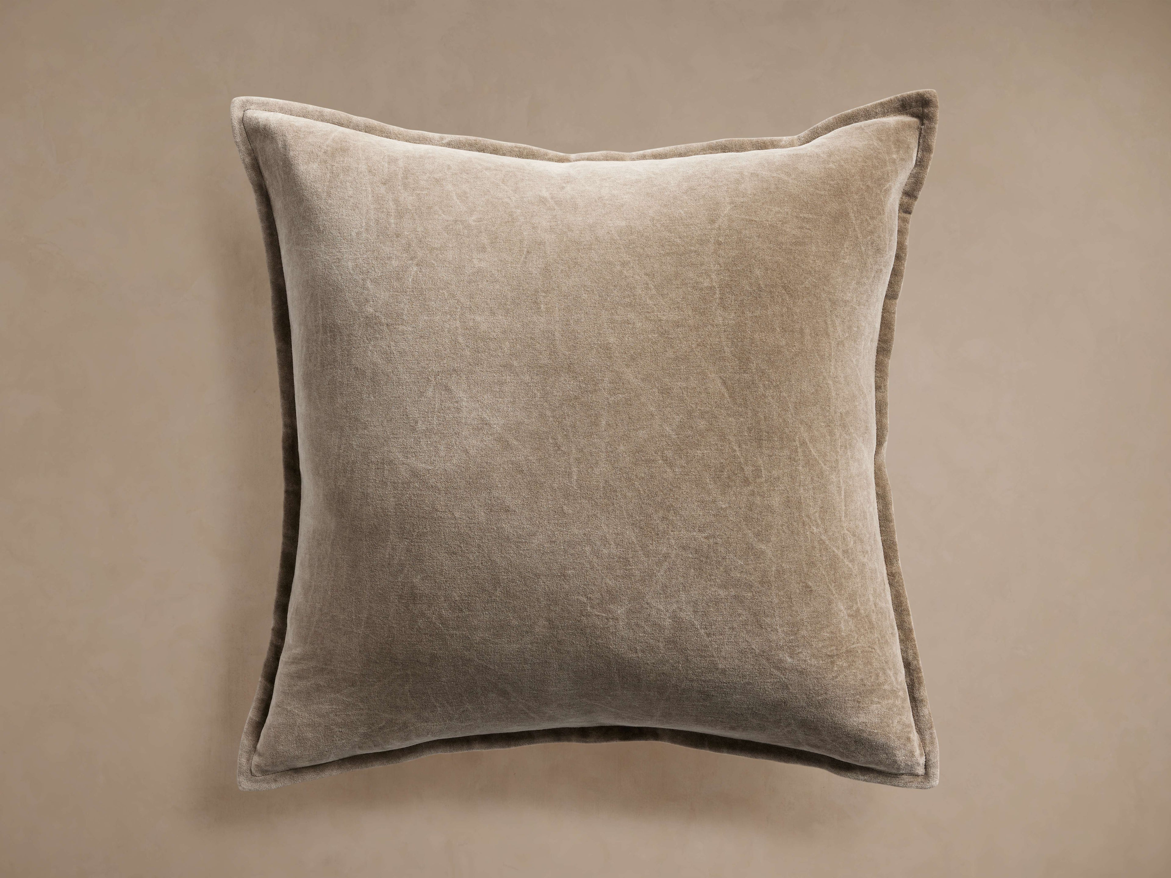 Stone Washed Velvet Pillow
