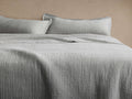 Tulaya Cotton King Quilt in Mist