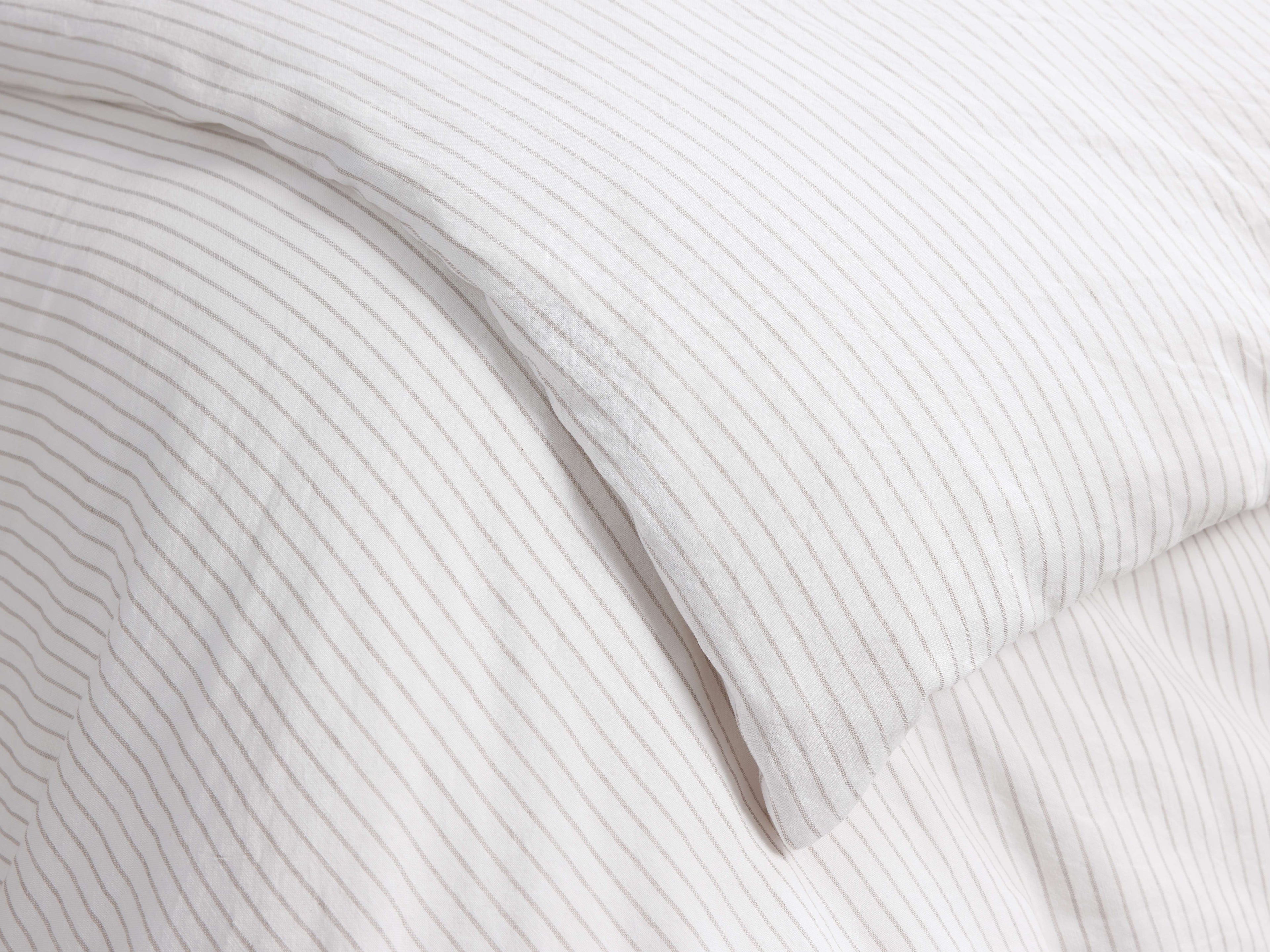 Italian Yarn-Dyed Linen Duvet Set