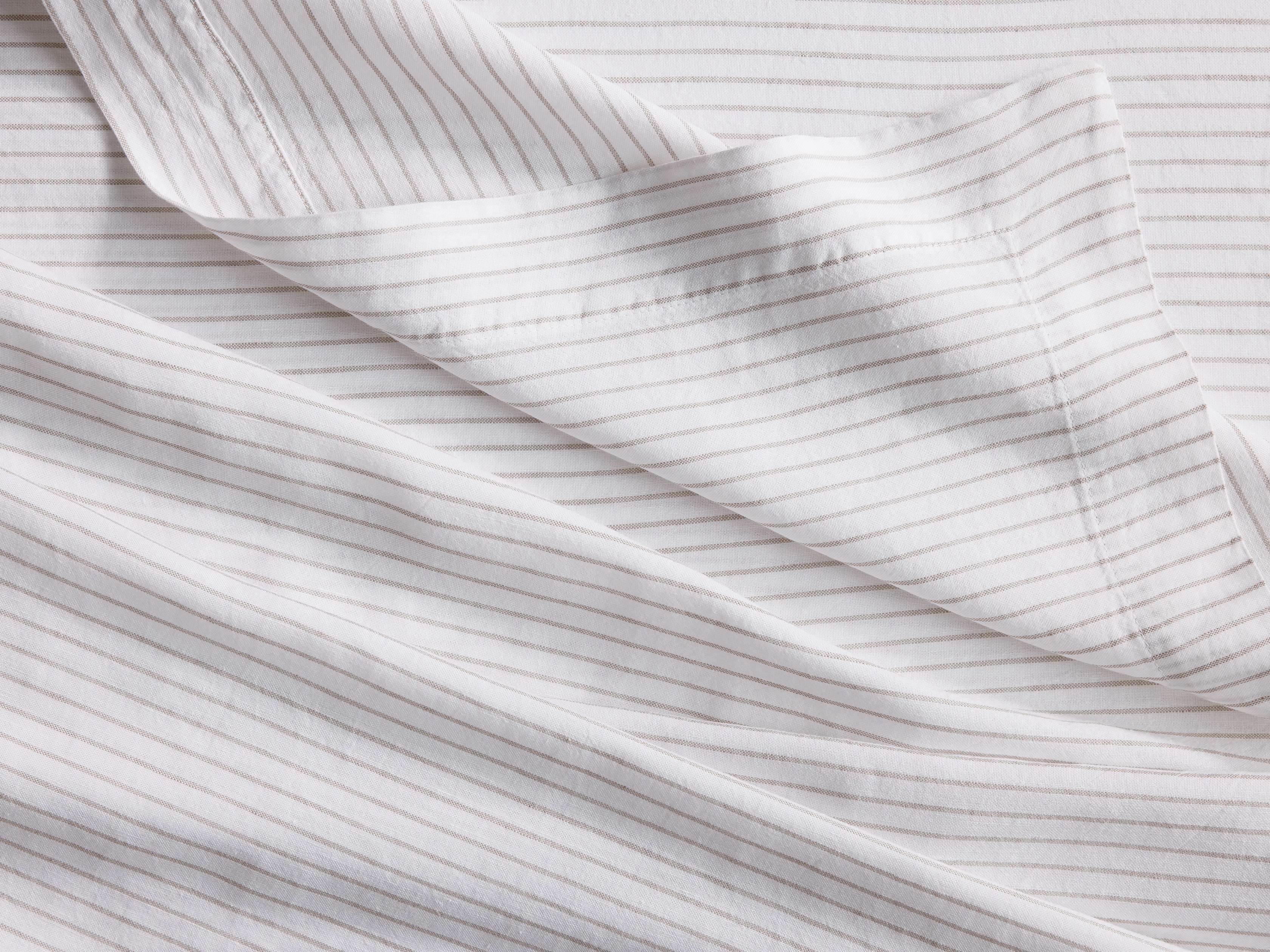 Italian Yarn-Dyed Linen Sheet Set