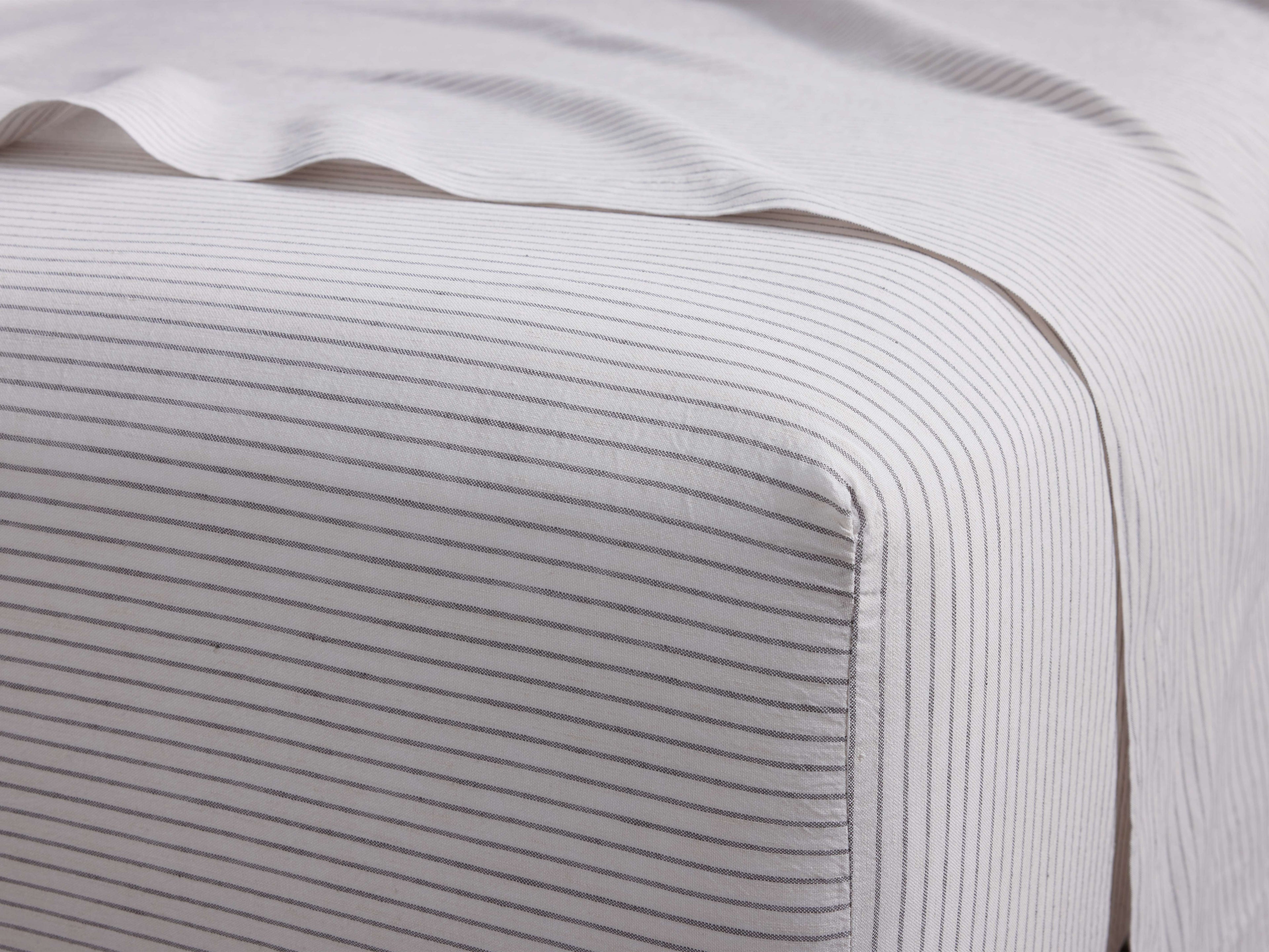 Italian Yarn-Dyed Stripe Fitted Sheet