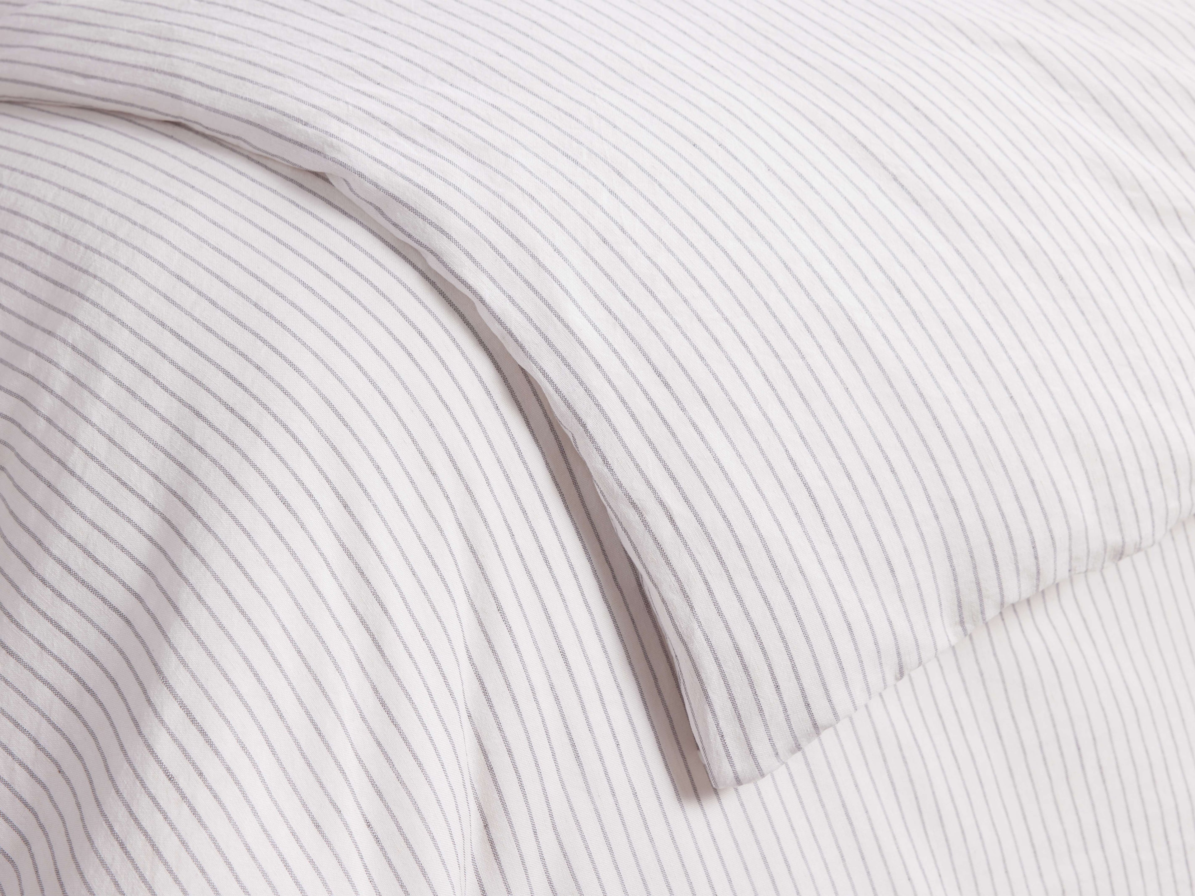 Italian Yarn-Dyed Stripe Duvet