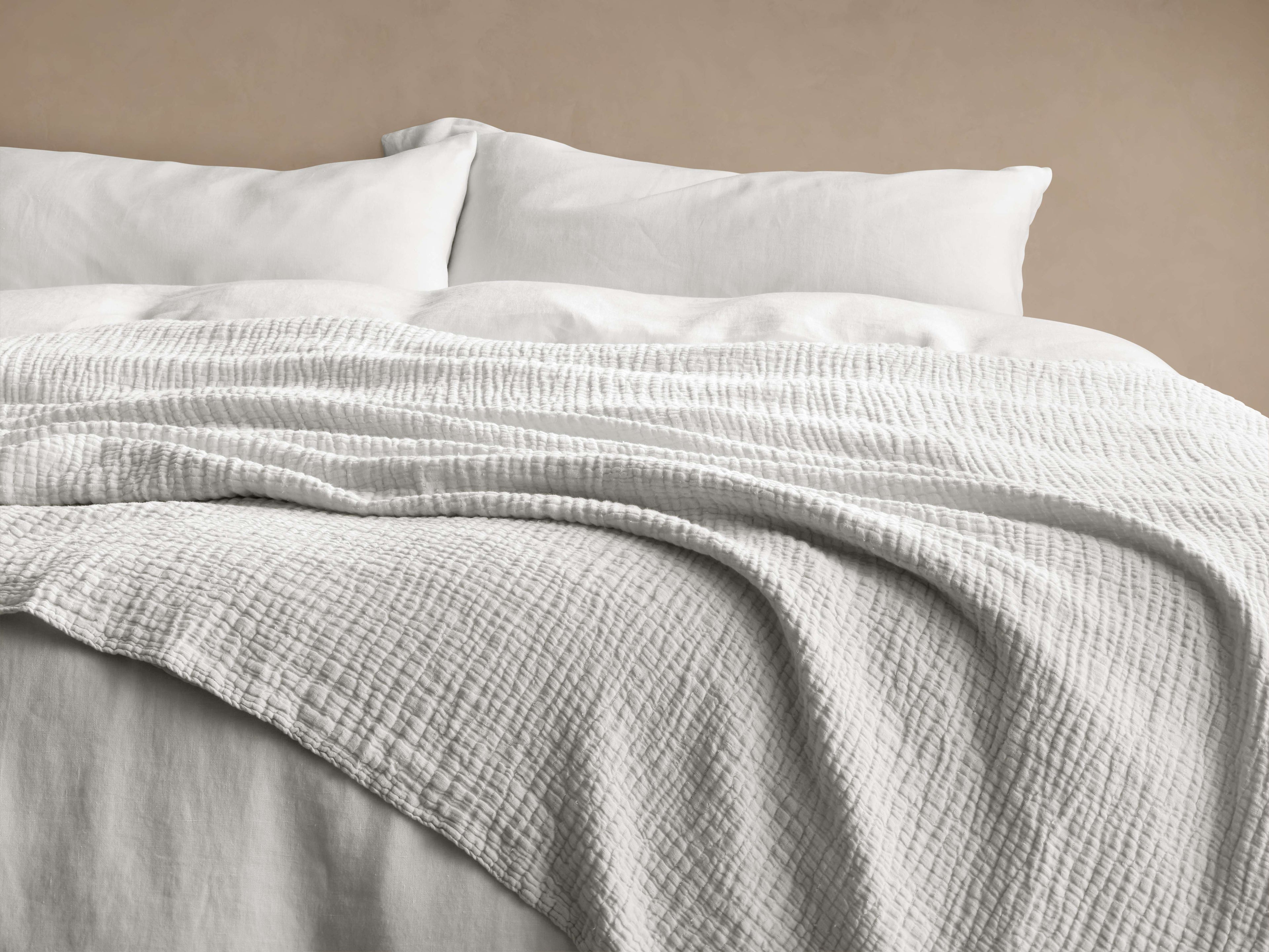 Zehra Linen Bed Blanket