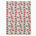 Christmas Trees On Taxi Handmade Paper