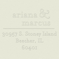 Ampersand Custom Embosser Plate with Embossing Tool