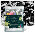 Glow-in-the-Deep Reusable Silicone Coloring Placemat by HeyDoodle