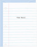 You Rule Encouragement Card