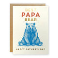 Papa Bear Father's Day Card
