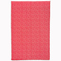 Squares Red on Cream Handmade Paper