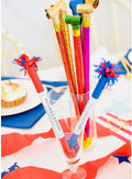 Sparklettes 4th of July Red& Blue Asst 8"