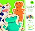 Wooden Magnets Crazy