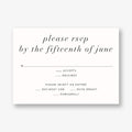 Stitched Floral II Response Card