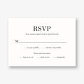 Sequoia Response Card