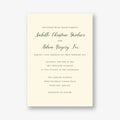 Classical Wedding Invitation