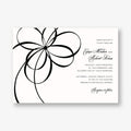 Belle Boulevard Wedding Invitation
