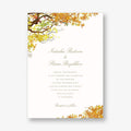 Autumn Boughs Wedding Invitation