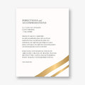Cherish Foil Information Card